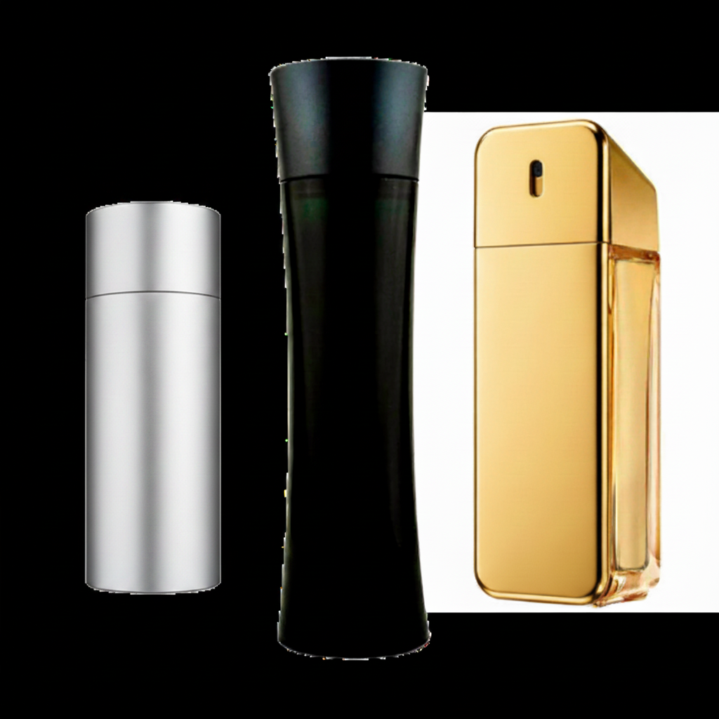 3er Parfüm-Kollektion: Herrenduft NYC, Luxus-Herrenparfüm Gold und Eleganter Herrenduft (Eau de Parfum)
